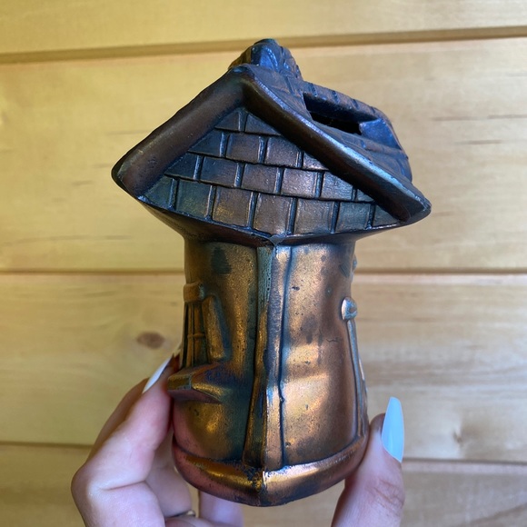 3/$30 💖 VTG whimsical copper boot coin bank 🥾 💰 - Picture 11 of 11